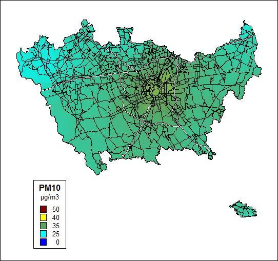 lombarde, simulate con il modello FARM