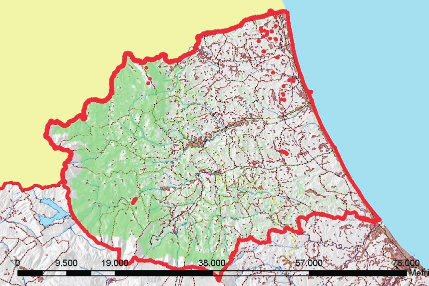 (neutrofi lo-acidofi lo) 846,8 9 Castagneto da frutto 211,8 10 Cerreta mesofila 964,8 11 Cerreta mesoxerofi la 3481,6 12 Faggeta altomontana rupestre 1514,7 13 Faggeta montana (eutrofi