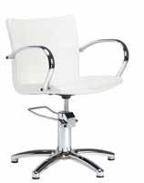 Swivel chairs with an exceptionally comfortable seat.