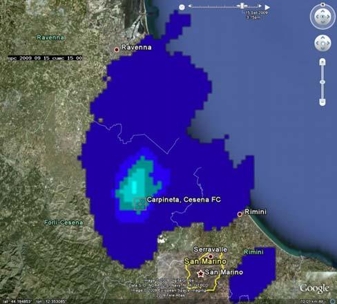 2 Chiavica Ruffa 1 Copparo FE 15/09/2009 22:00 38 Seminato Codigoro FE 15/09/2009 22:00 46.2 Ponte Vicini Codigoro FE 15/09/2009 22:00 31.8 Berra Berra FE 15/09/2009 22:00 32.