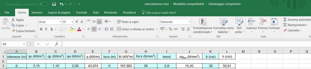 Controsoffitto in cartogesso: peso specifico 0.13 KN/mc 0.13x0.01x1 = 0.13 qp 0.006+0.64+0.4+0.13 = 1.