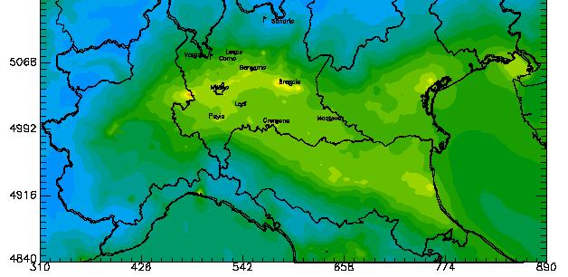 : Min=2.7 Max=24.3 µg/m 3.