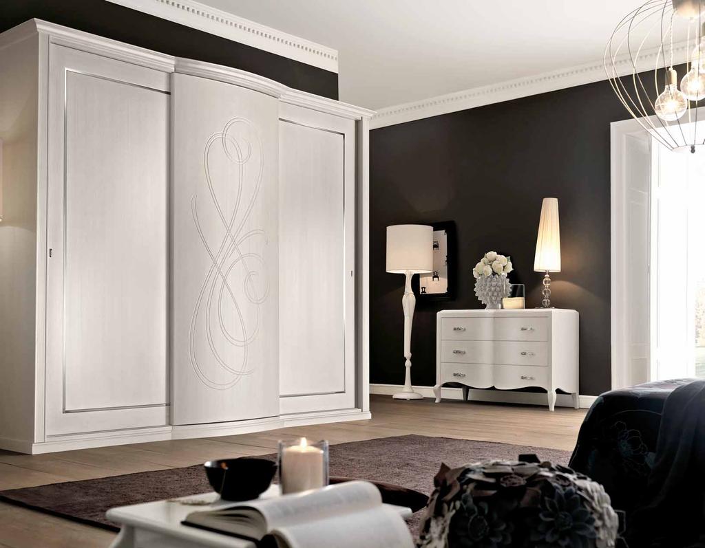 Finitura - FINISH: ARMADIO - WARDROBE Melodia Smalto pennellato madreperla