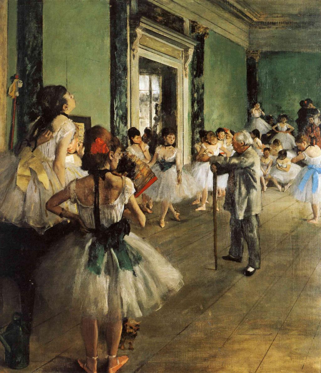 L'Impressionismo Edgar Degas, La classe de