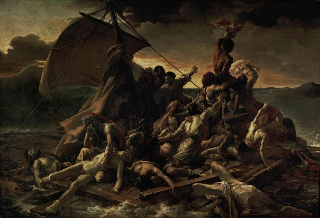 Il Romanticismo in Francia Théodore Géricault, La zattera