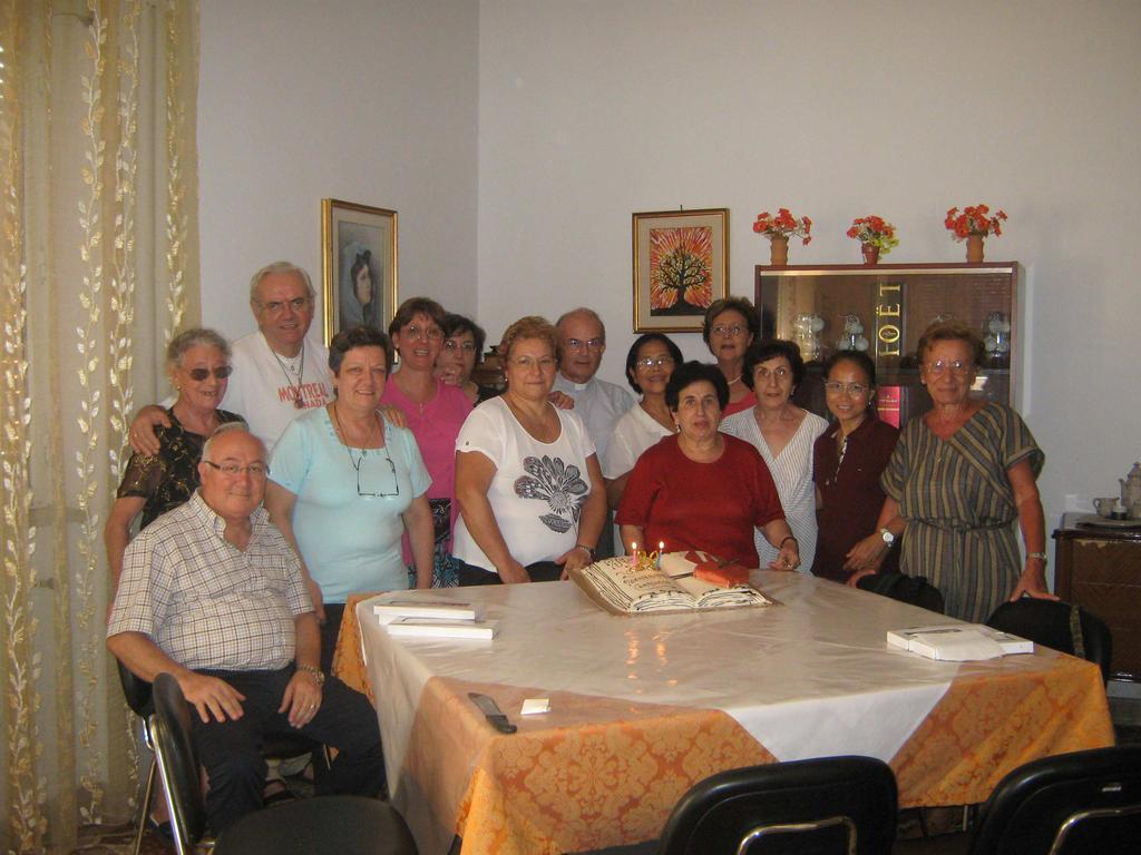 Palermo, Assemblea della Fraternità nel 2011: Imma è la prima a destra.