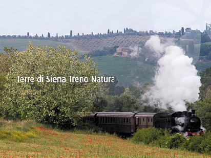 VIAGGIO CON IL TRENO NATURA Treno a vapore Castiglione d'orcia, 25 Aprile 2015 Treno di Primavera Sant'Angelo Scalo, 1 Maggio