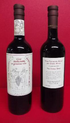 VINO DEI MONACI Vino santa Messa Rosso Abbazia di Morlaix Bottiglie da 0,75 lt in cartoni da 6 bottiglie Euro 30,00 a cartone Spese di