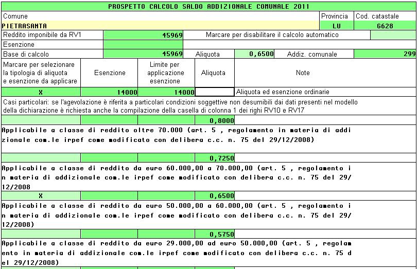 ATTENZIONE: Si ricorda che i seguenti dati possono essere soggetti a variazioni o errata corrige quindi si consiglia di verificare, prima del versamento, i dati inseriti agli indirizzi sopra