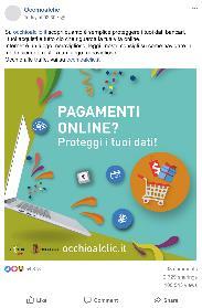 Social FACEBOOK: Nome utente: @occhioalclic Durata della campagna: 4 settimane, inizio lunedì 13 maggio sponsorizzazione di post, attivazione del target definito in base a specifici