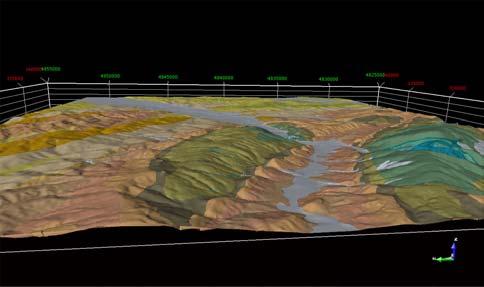 limiti stratigrafici, elementi strutturali giaciture sondaggi