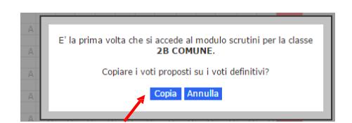 Operazioni che compie il docente coordinatore Terminata l assegnazione dei voti, il docente coordinatore: 1) accede al registro elettronico nella classe in cui è coordinatore; 2) seleziona una