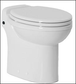 Garda è un wc in ceramica dotato di pompa maceratrice integrata che permette di evitare componenti tecniche a vista.