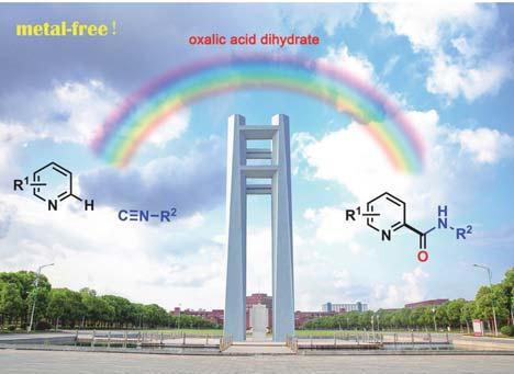 ACTA CHIMICA SINICA Vol. 77, No. 5 May 15, 2019 Contents On the cover: Direct CüH bond functionalization on pyridines is the most straightforward approach to access pyridine derivatives.