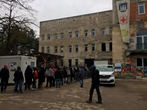 centri di accoglienza gestiti in maggioranza da IOM (International Organization for Migrations) e UNHCR in collaborazione con DRC (Danish Refugee Counsil) e la Croce Rossa