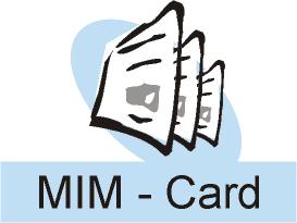 MIM Card Scheda di specializzazione / Specialization card