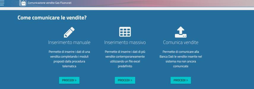 3 Come comunicare le vendite Le persone abilitate possono scegliere come inserire le vendite.