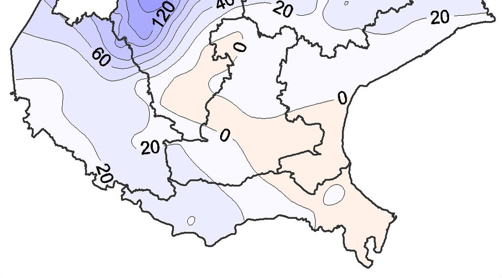 Precipitazioni mese di aprile 2012 Totali mensili