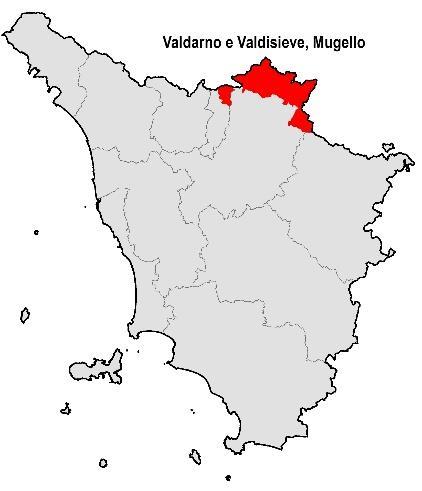 Regione Toscana PARTE PRIMA Analisi e Descrizione 12 Valdarno e Valdisieve, Mugello, Val Bisenzio Revisione documento: Aprile 2019 Dati di riepilogo area interna Totale Comuni 5 Popolazione residente