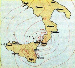 danneggiate in qualche centinaio di comuni in Sicilia e Calabria limitavano l altezza degli edifici e