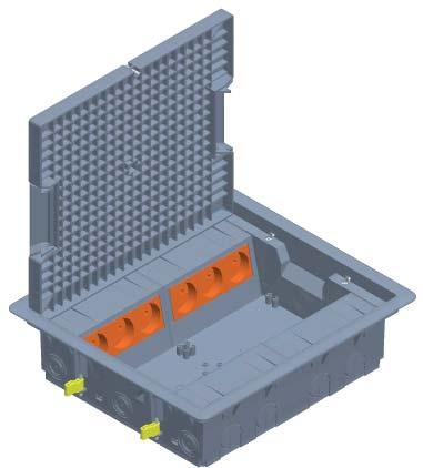 modelli: SFP08-245 6 frutti modulo 45 in verticale.