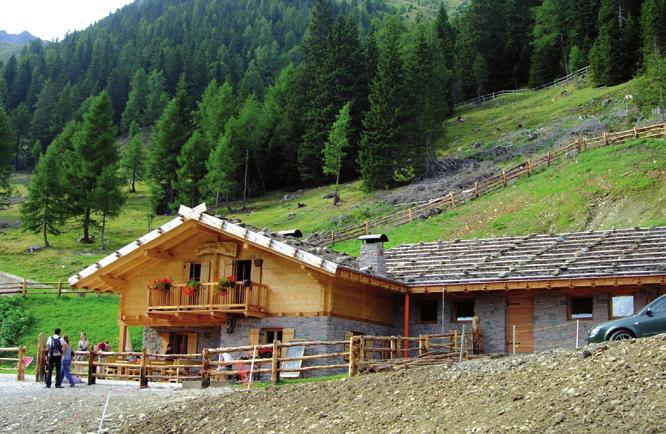 Dolomiti. Proves alla Val d Ultimo A piedi: 35 minuti dal parcheggio lungo la strada forestale nr 26, oppure 2 ore dal paese di Senale lungo il sentiero nr. 3. 30 8+11 1917 m KESSEL - KESSELALM Heidi Berger Info: cell.