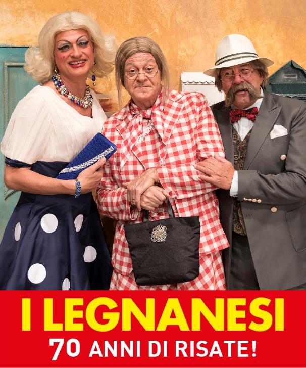 Dal 29 DICEMBRE 2018 al 3 MARZO 2019 CHI.TE.MA. I LEGNANESI 70 VOGLIA DI RIDERE C È con ANTONIO PROVASIO, ENRICO DALCERI, LUIGI CAMPISI regia Antonio Provasio Dopo il record di oltre 60.