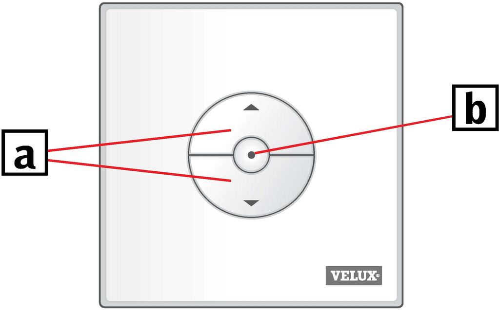 Funzionalita del comando a distanza VELUX Tasti per ii funzionamento