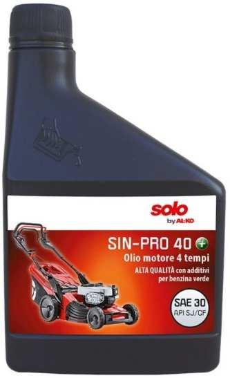 Olio per motore 4 tempi SIN-PRO 40: Ottima capacità lubrificante che garantisce la massima protezione anche ad alte temperature.