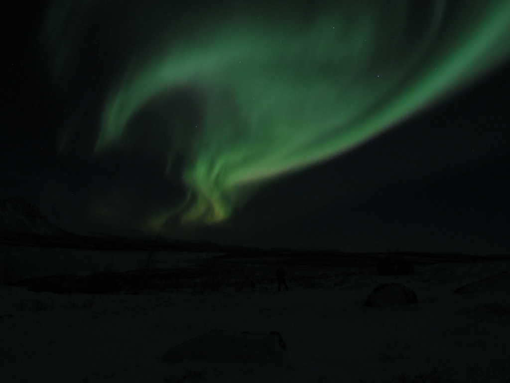 Giovanni Giarletta 4 L aurora boreale L aurora boreale Una giornata magica, costellata di sorprese come raccontato: La prima più che una sorpresa è stato un imprevisto ha spiegato Marco durante il