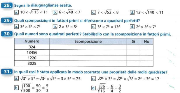 Soluzioni: 10) 20; 11)9,2;