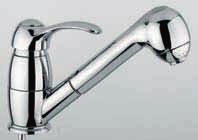 sink mixer with pull-out-spray FA 182BR -