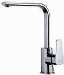regolabile One-hole sink mixer with swivelling spout and pull out spray SY 285 Miscelatore lavello canna