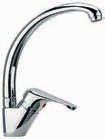 37 lavelli canna alta one hole sink mixers with high swivel spout DENVER 180 - CO