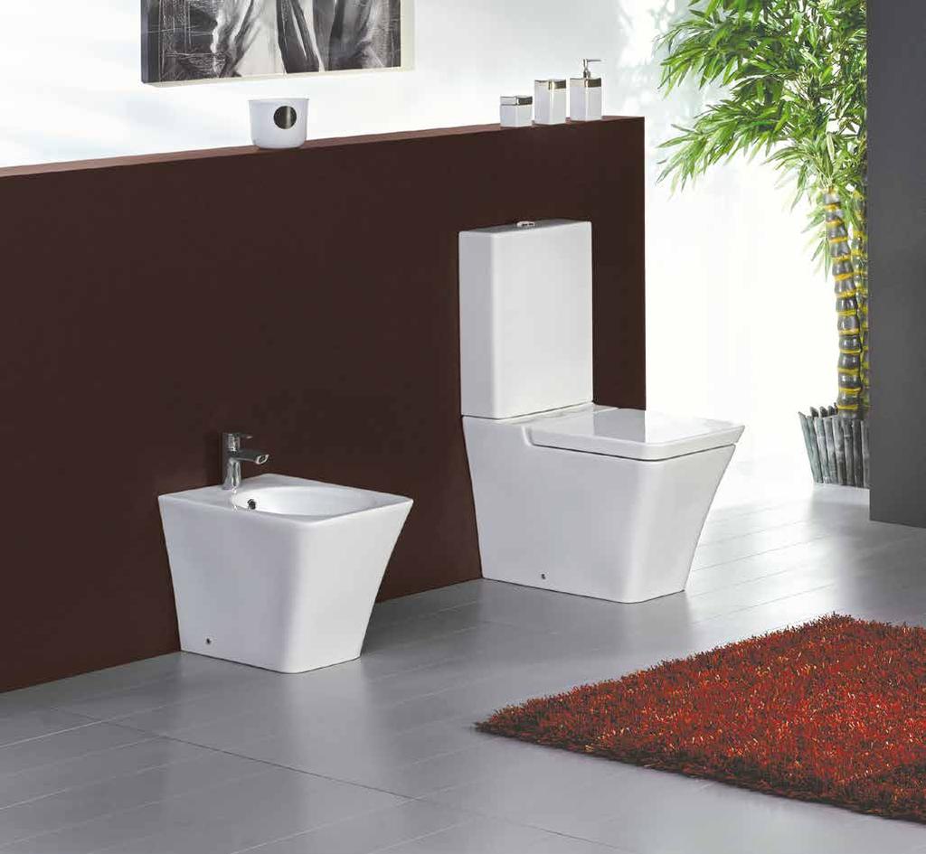 1. Bidet e Vaso filo muro Back to wall Bidet and Water Closet Nella Pagina di