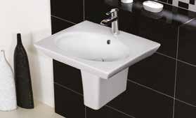 COLONNA * WASH BASIN HER cm WITH HALF PEDESTAL * LAVABO TOP HIS 80 cm CON GAMBE PER CONSOLE * WASH BASIN TOP HIS 80 cm WITH LEGS FOR CONSOLE * LAVABO TOP HER 80 cm CON GAMBE PER CONSOLE * WASH BASIN