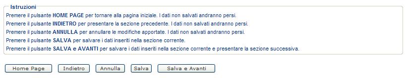 3.8 Navigazione contestuale In alcune pagine è presente uno strumento di navigazione che ci informa su quale livello ci siamo posizionati: Di seguito un esempio: Posizionando il mouse sopra il link