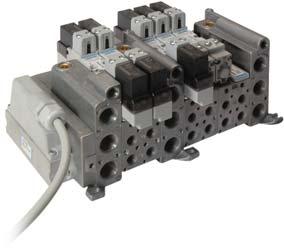 Distributori ISO 154071/ E Sottobasi Manifold Connessione elettrica integrata F100 F115 F10 F140TIM F180 F185 F190 G/8 sinistra G/8 destra G/8 intermedia modulo connessione multipolare 5 poli maschio