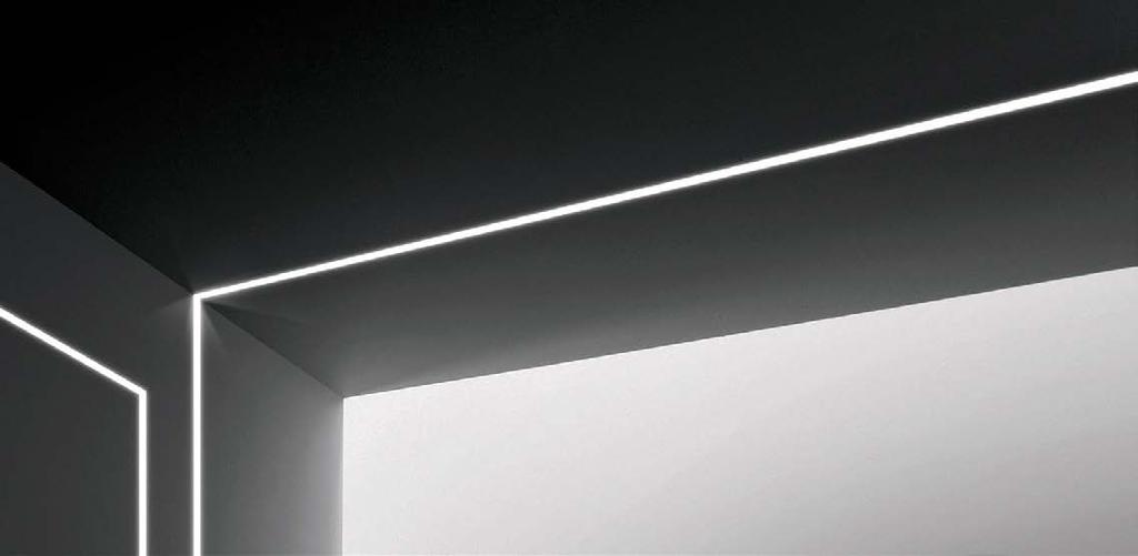 LINEAR LIGHT INDOOR LEDè con la giusta combinazione tra strisce a LED e profili in alluminio offre il massimo risultato architettonico ed illuminotecnico ad ogni tipo di ambiente.