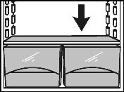 1 Sbrinamento 6.1.1 Sbrinamento del vano frigorifero Lo sbrinamento del vano frigorifero avviene automaticamente. L'acqua di sbrinamento evapora.