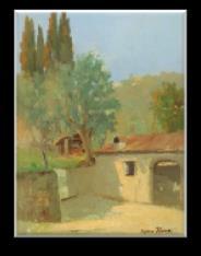 35) 27291 BASSO RAGNI Termoli 1921 Livorno 1979 Olio su tela 50 x 70.