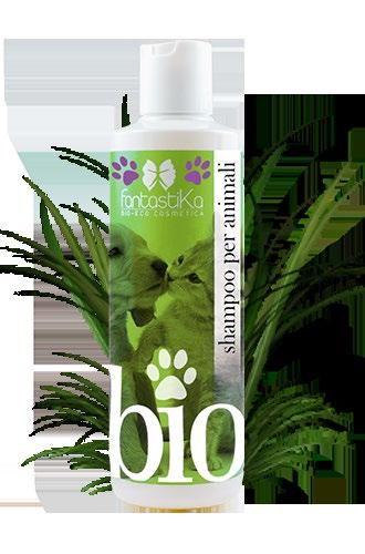 Shampoo per Animali il bio per il tuo amore a 4 zampe Shampoo biologico per cani e gatti, a base di ingredienti vegetali e da agricoltura biologica, attentamente scelti per rispettare le esigenze dei