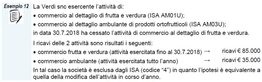 ALTRE CAUSE DI ESCLUSIONE CODICI DA 5 A 13 DETERMINAZIONE DEL REDDITO CON CRITERI FORFETARI 5 Sono esclusi dall applicazione degli ISA i soggetti che applicano il reddito con criteri forfetari.