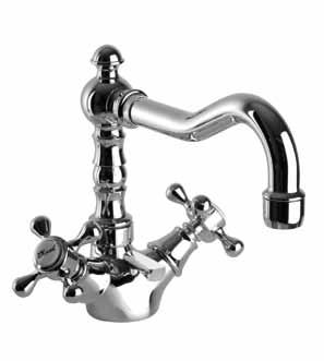 swivel spout with pop-up waste Mèlangeur monotrou de lavabo, bec mobile avec vidage Waschtisch Einlochbatterie, mit Rohrauslauf und Ablaufgarnitur Monobloc