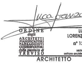 17. Rappresentazione grafica con individuazione della superficie commerciale dell unità oggetto della presente esecuzione immobiliare - Architetto Luca Lorenzon; 18.