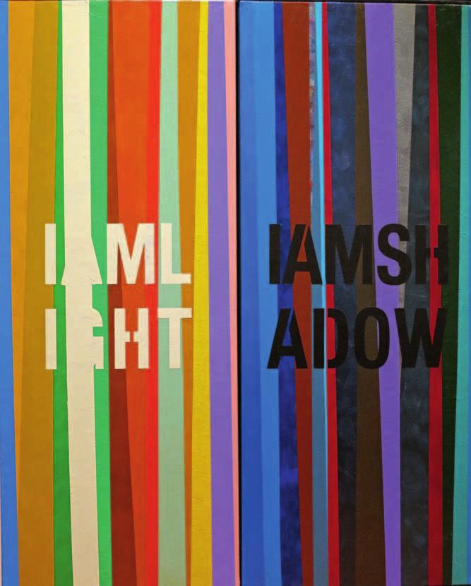 «I AM LIGHT», «I AM SHADOW», 2014.