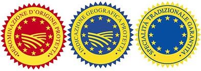 Per i prodotti originari dell Unione Europea che sono commercializzati come DOP, IGP o STG i simboli dell Unione associati a tali prodotti devono figurare nell etichettatura; le relative indicazioni