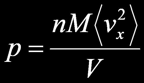 Moto in Dimensioni Non tutte le molecole hanno la stessa elocita, e quindi, inece di x doremmo usare il alore medio, < x > p nm V Consideriamo