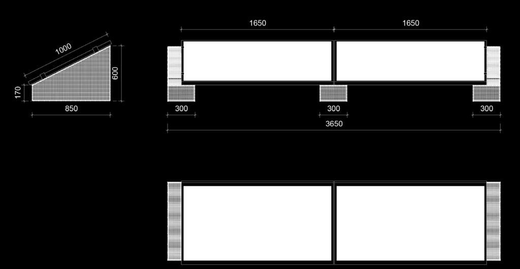 HORIZONTAL MODULES scale