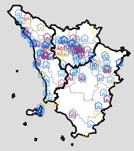 La geolocalizzazione dei Progetti sul territorio I luoghi del Dopo di noi https://www.